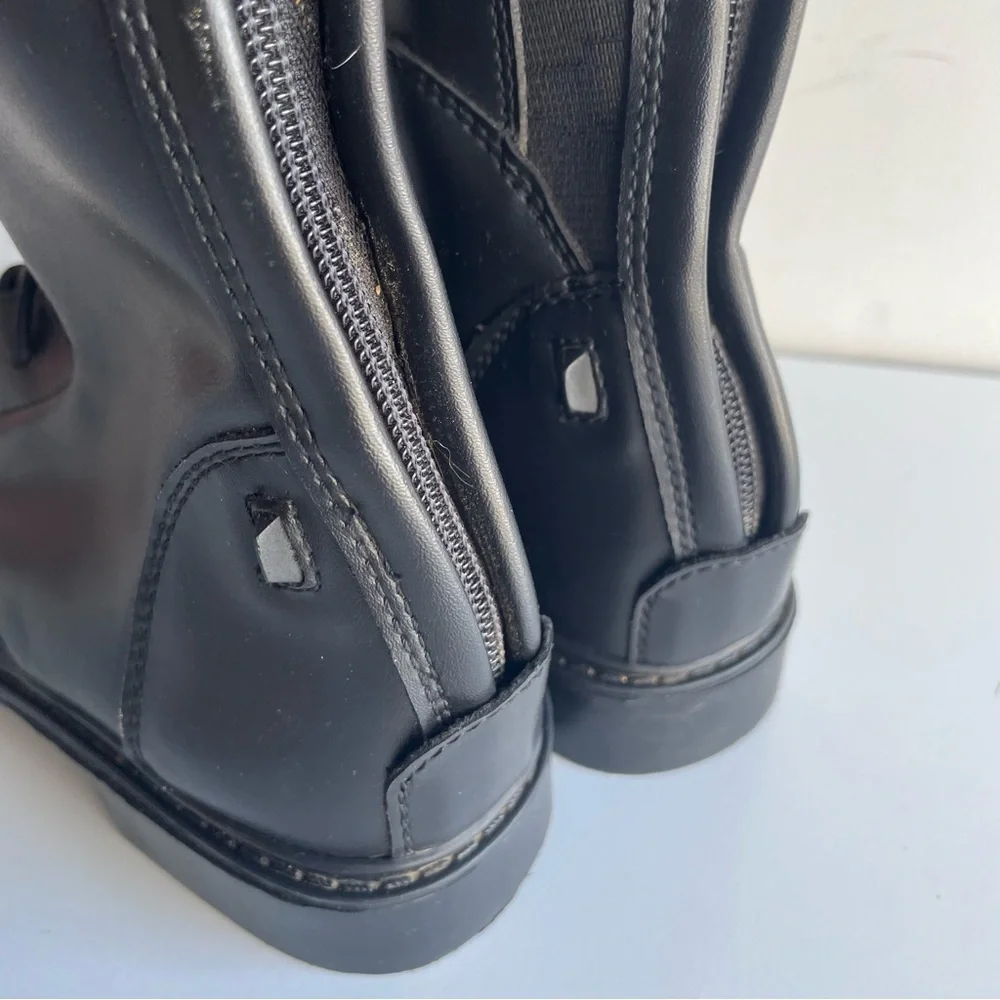 Kids TuffRider Black Lace-Up Riding Boots